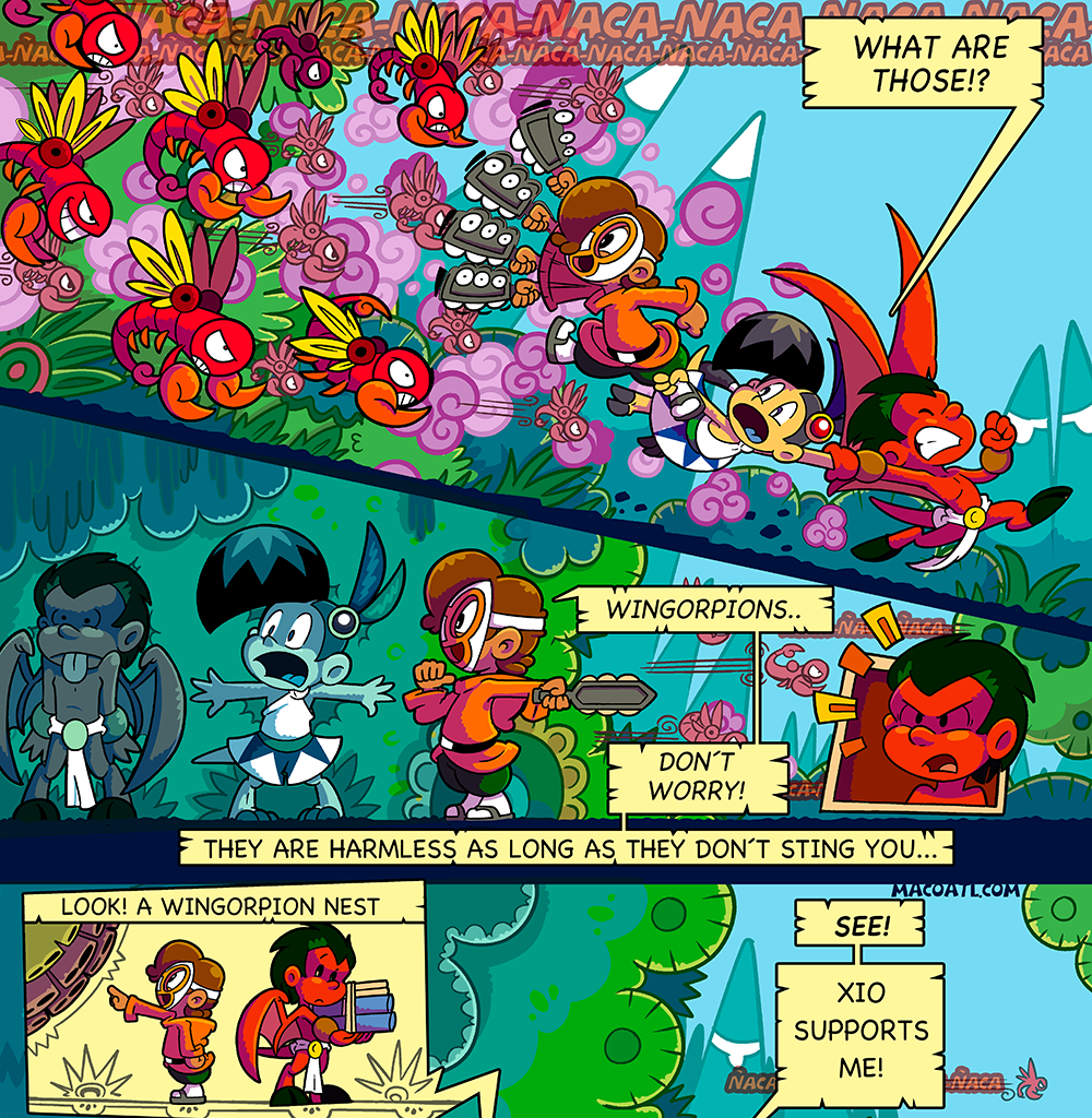 Macoatl - Episode 167, Page 1: The Pitayos 68